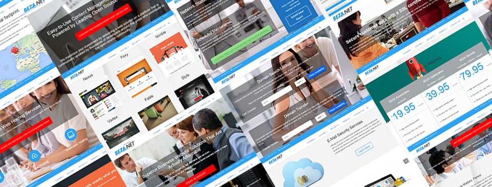 Responsive Website Photo Collage