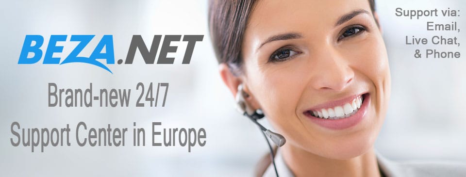 Brand-new Support Center in Europe