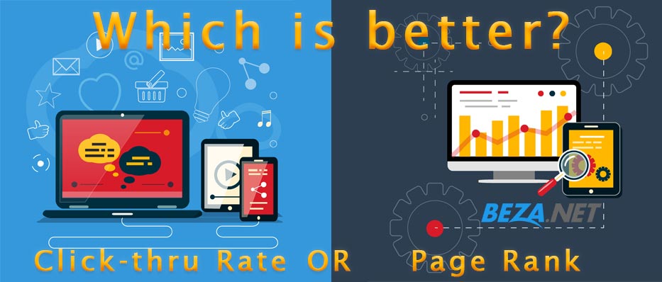 Which is better: Click-through Rate or Page Rank?