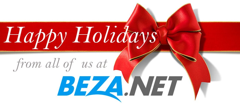 Wishing a very Happy Holidays from BEZA.NET